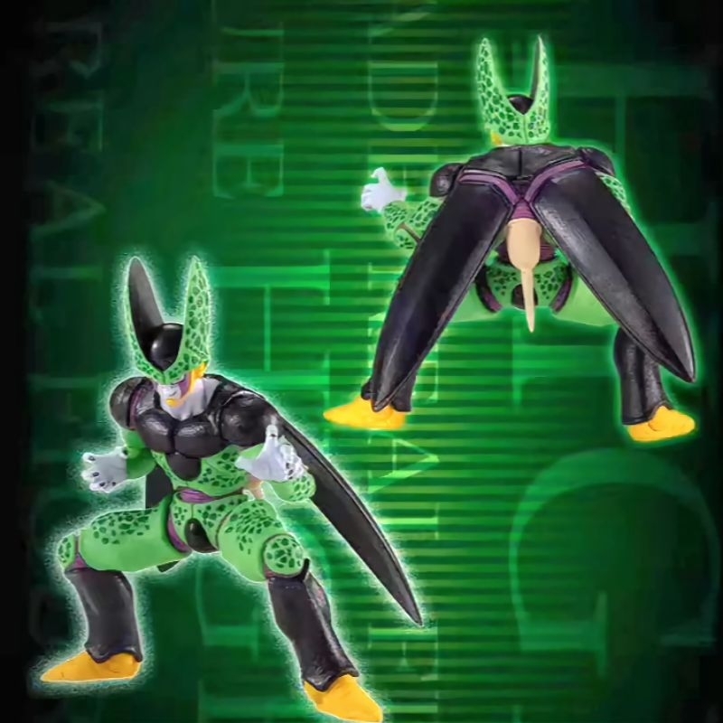 Mô hình cell trong Dragon Ball, Cell nhiều hình dạng 8-13cm, chi tiết ...