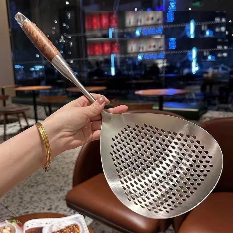 Vá Lổ Inox 304 dày Vớt Mỳ HÀNG CAO CẤP Loại Lớn, Chắc Chắn,Vá Lổ Vớt ...