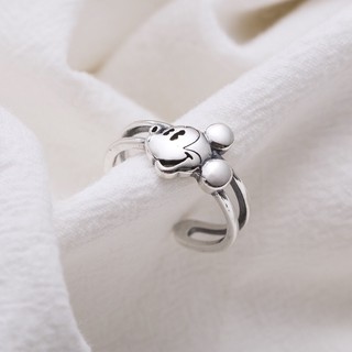 [🔥XƯỞNG SALE SẬP SÀN🔥] Set 3 Nhẫn Hợp Kim 2 Lớp Họa Tiết Chuột Mickey Dễ Thương R118