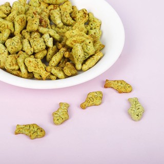 Bánh Thưởng Cho Mèo Catnip Biscuit gói 40g Biscuits Bánh Cá Tiêu Búi Lông & Giảm Hôi Miệng