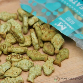 Bánh Thưởng Cho Mèo Catnip Biscuit gói 40g Biscuits Bánh Cá Tiêu Búi Lông & Giảm Hôi Miệng