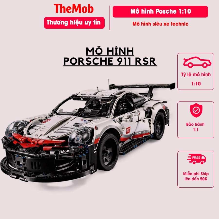 Mô Hình 911 Rsr Lego Technic Mô Hình Lắp Ráp Siêu Xe Technic