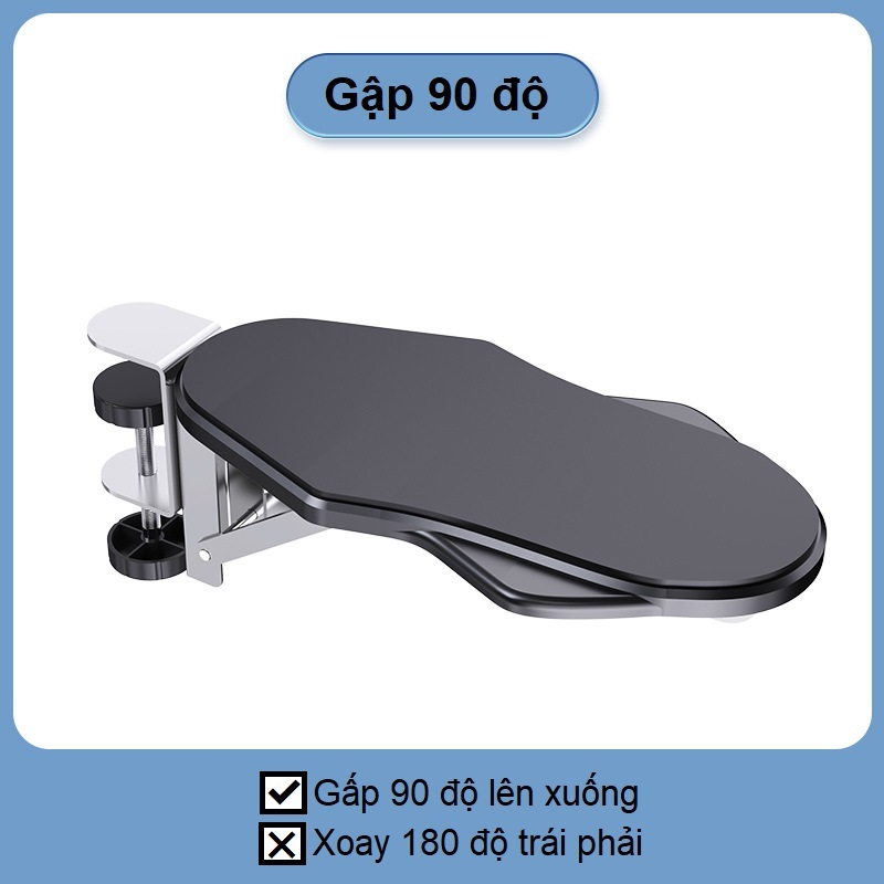 Giá đỡ kê tay công thái học chống mỏi xoay gấp đa năng dùng cho văn phòng | BigBuy360 - bigbuy360.vn