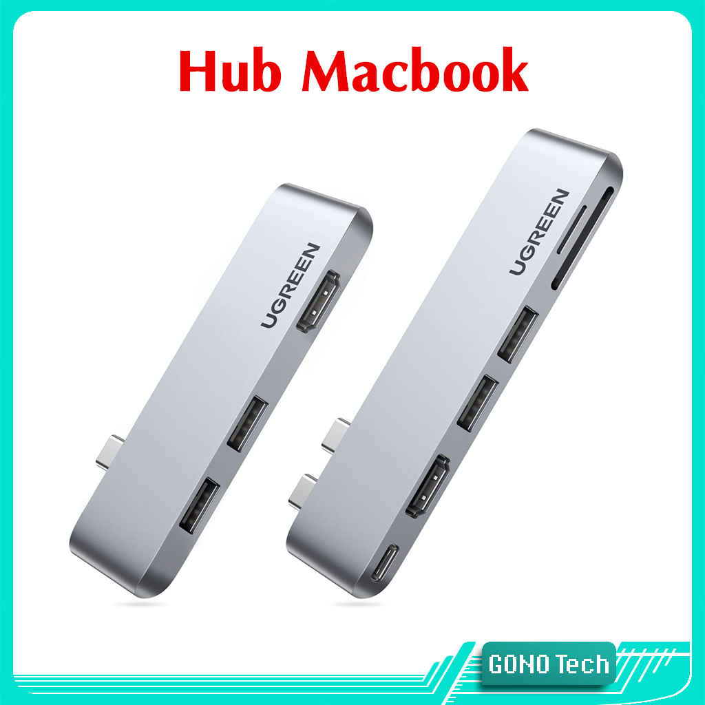 Hub Type C Macbook UGREEN | Chuyển Type-C to HDMI 4K USB SD TF PD100W ...
