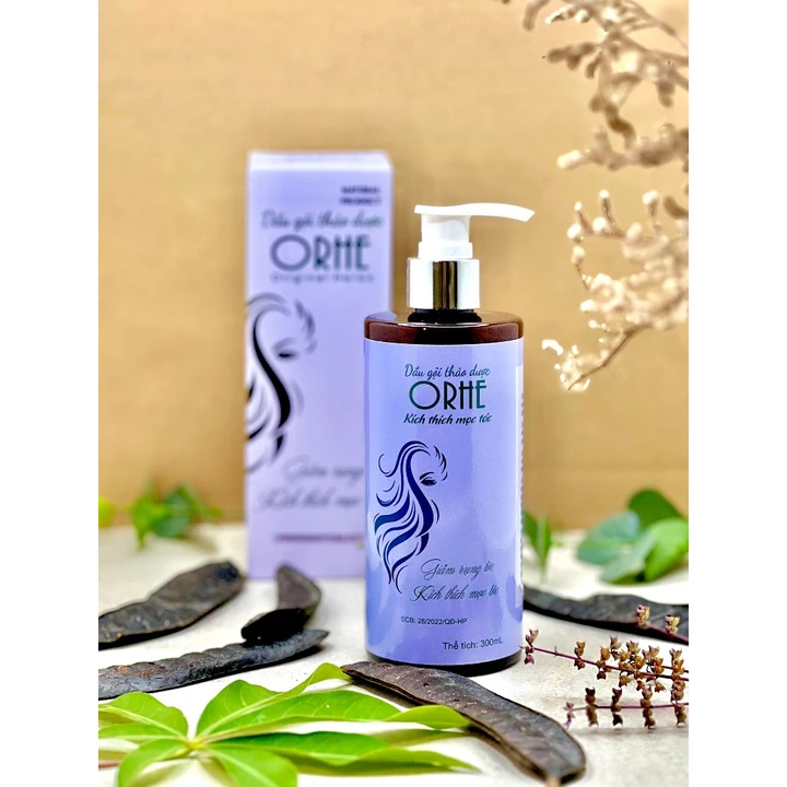 Dầu gội thảo dược kích thích mọc tóc, GIẢM RỤNG TÓC ORHE