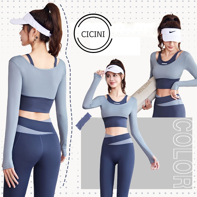 Bộ Quần Áo Tập Gym Cicini Cao Cấp Dành Cho Bạn Gái Tập Yoga Dành Cho ...