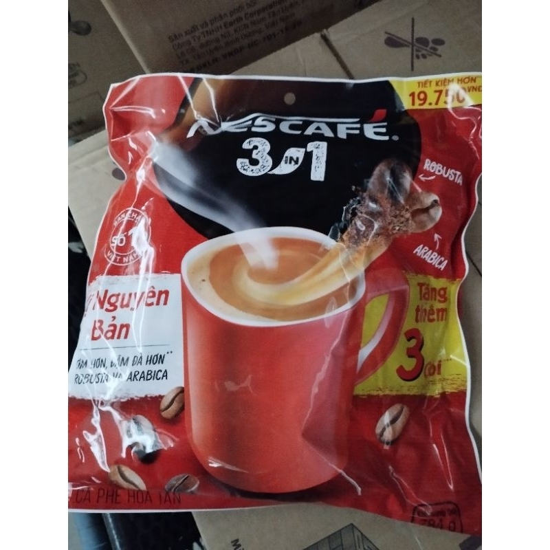 Nescafe CAFE SỮA 3 in 1 Vị Nguyên bản 46GÓI X 16G | Shopee Việt Nam