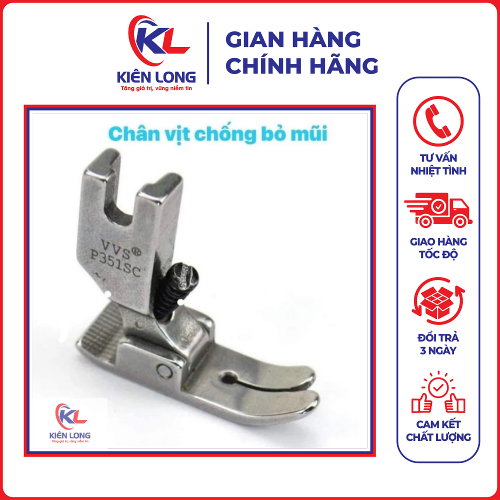 Chân vịt chống nhăn,chống bỏ mũi sắt 💥 CHÍNH HÃNG 💥 Phụ kiện máy may