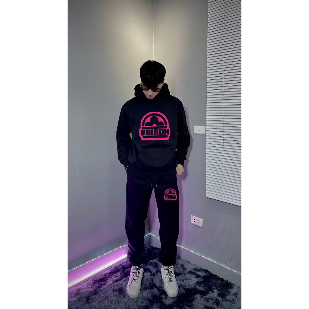 Bộ Thể Thao Hoodie Nam Nữ Phối Hình Siêu Đẹp Sành Điệu Trẻ Trung Chất Liệu Nỉ Ngoại Mềm Mịn Siêu Dày Dặn Cực Ấm Áp