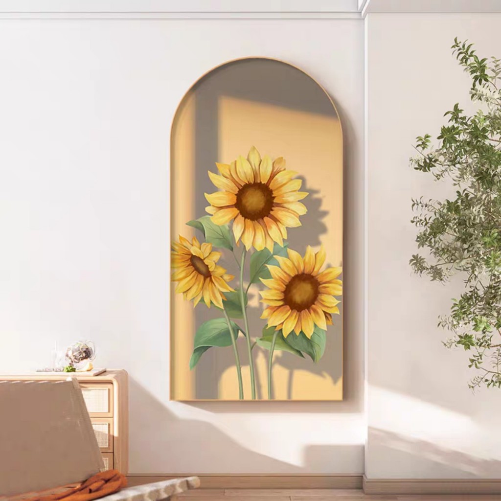 Tranh 3D Led Hoa Hướng Dương Giả Ánh Sáng