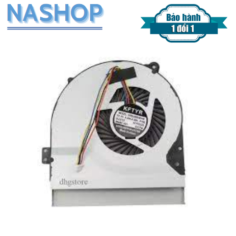 Ventilateur De Remplacement Pour PC Portable Asus X552 - 4 Pins, 5V, Compatible Plusieurs Modèles