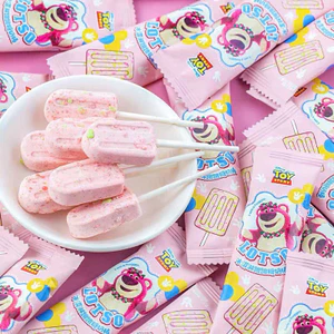 mút kem gấu dâu 10gr/cái combo 10 cái