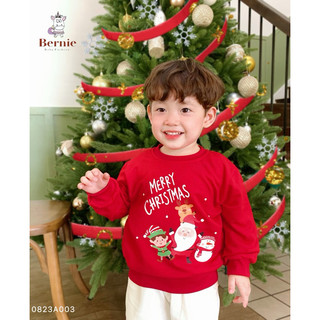 Áo nỉ Noel Giáng Sinh bé trai/ bé gái 1-6 tuổi (9-24kg)