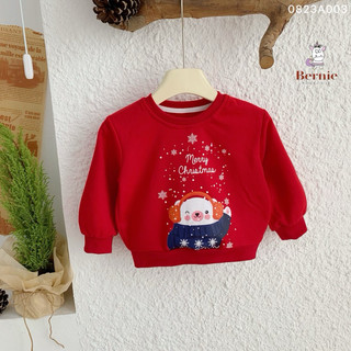 Áo nỉ Noel Giáng Sinh bé trai/ bé gái 1-6 tuổi (9-24kg)