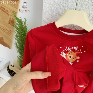 Áo nỉ Noel Giáng Sinh bé trai/ bé gái 1-6 tuổi (9-24kg)