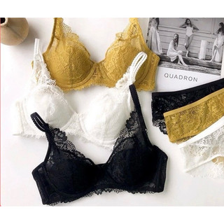 Bộ Đồ Lót Ren Mỏng Size 30B 32A 32B (size Á)