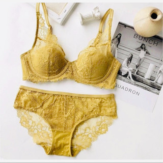 Bộ Đồ Lót Ren Mỏng Size 30B 32A 32B (size Á)