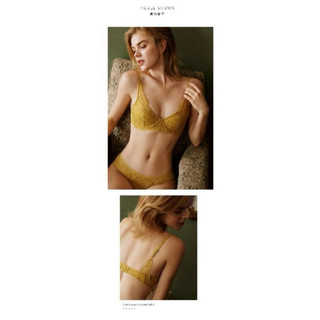 Bộ Đồ Lót Ren Mỏng Size 30B 32A 32B (size Á)
