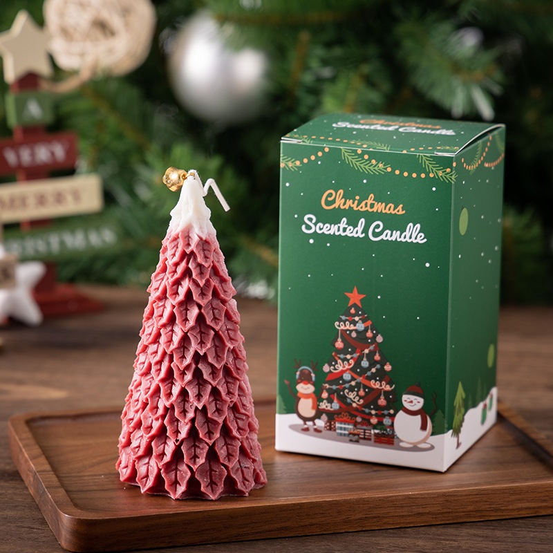 Nến Giáng Sinh Cây Thông SOMA Decor Nến Thơm Trang Trí Noel, Quà Tặng Christmas NEN14 NEN15 300G