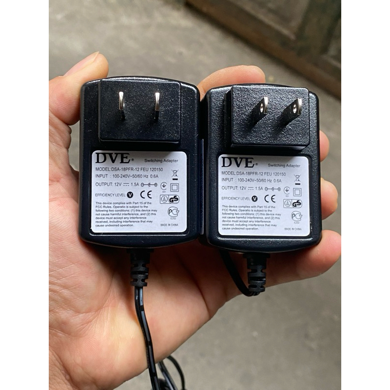 Adapter nguồn DVE 12V 1.5A dùng cho camera - wifi FPT chính hãng ...