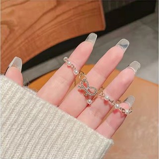 [🔥XƯỞNG SALE SẬP SÀN🔥] Lắc Tay Vàng Ngọc Trai Hình Nơ Đính Đá B119