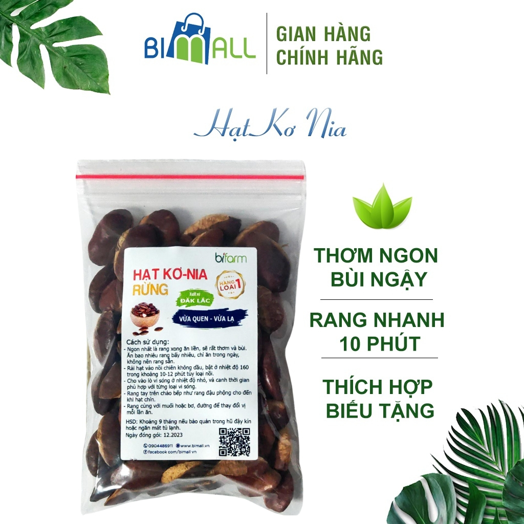 Hạt Kơ Nia rừng loại 1 BIMALL bùi thơm béo ngậy giàu dinh dưỡng túi ...