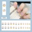 Các mẫu Nail box móng tay giả 24 móng form ngắn hoạ tiết cute