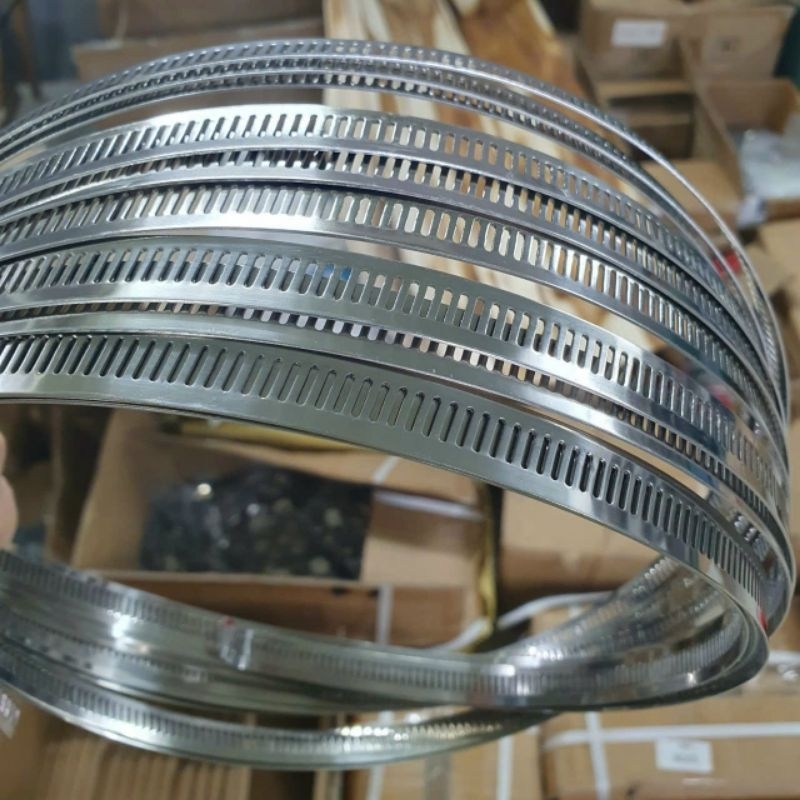 Đai inox 304 xiết cột, cổ dê đường kính thay đổi tùy chỉnh, độ dài dây ...