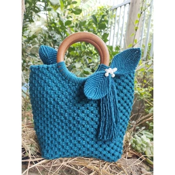 Túi xách thời trang_ túi xách thủ công handmade- Túi nữ du lịch- Túi cói- Túi dây dệt macrame- Sợi macrame