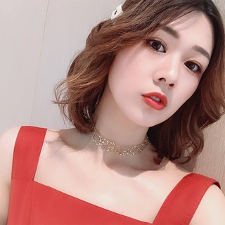 [🔥XƯỞNG SALE 5K 🔥] Vòng cổ dây chuyền choker nữ lưới đính đá phong cách cá tính