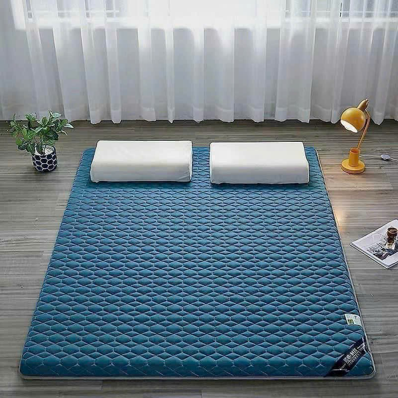 Tấm đệm topper đa năng dày dặn êm ái, nệm topper văn phòng đệm gấp đủ ...