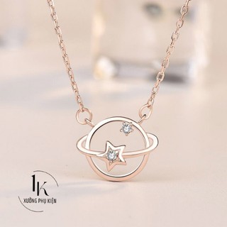 [🔥XƯỞNG SALE SẬP SÀN🔥] Vòng Cổ Dây Chuyền Hợp Kim Cao Cấp Sợi Mảnh Đính Đá Zircon Thanh Lịch