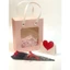Set túi hộp Sweet mặt trong suốt (21cmx18cmx9cm) đựng quà tặng nhiều màu sắc