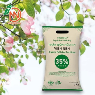 Phân Bò GREENMA Gói 2kg | Phân Bón Hữu Cơ Viên Nén