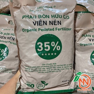 Phân Bò GREENMA Gói 2kg | Phân Bón Hữu Cơ Viên Nén