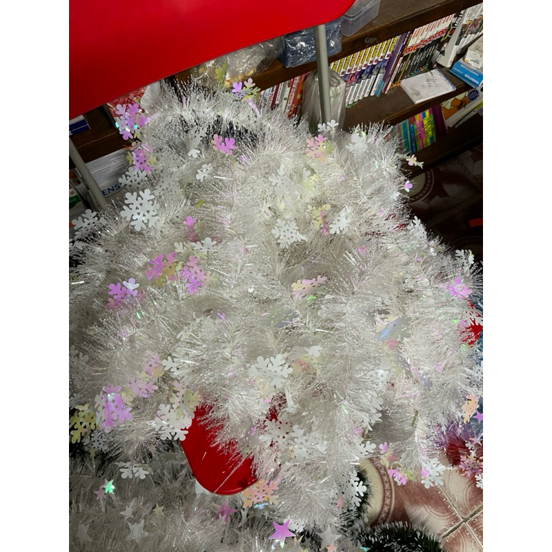 DÂY KIM TUYẾN XÙ TUYẾT, SAO, ÔNG GIÀ NOEL, DÀI 1,96M - VPP QUỐC HUY