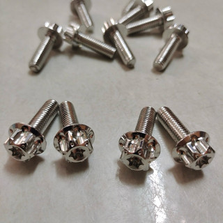 [TẶNG L.ĐỀN] COMBO 4 ỐC GÁC CHÂN SALAYA - V2 - EX,SONIC,WIN,DR,WAVE, SATRIA...