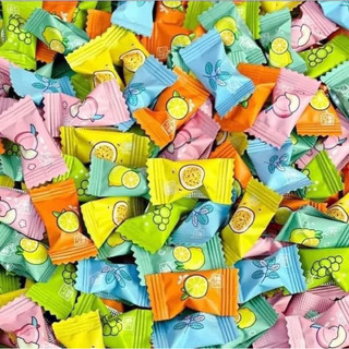 [sẵn hàng] kẹo hoa quả k đường link 50gr