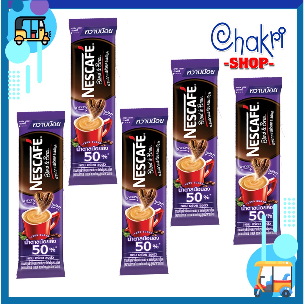 Cà phê sữa hòa tan 3 trong 1 Nescafe nội địa Thái Lan (1 gói nhỏ hoặc ...