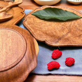 Đĩa gỗ tự nhiên nhiều kích thước để lựa ,hoàn thiện lau dầu an toàn cho người sử dụng