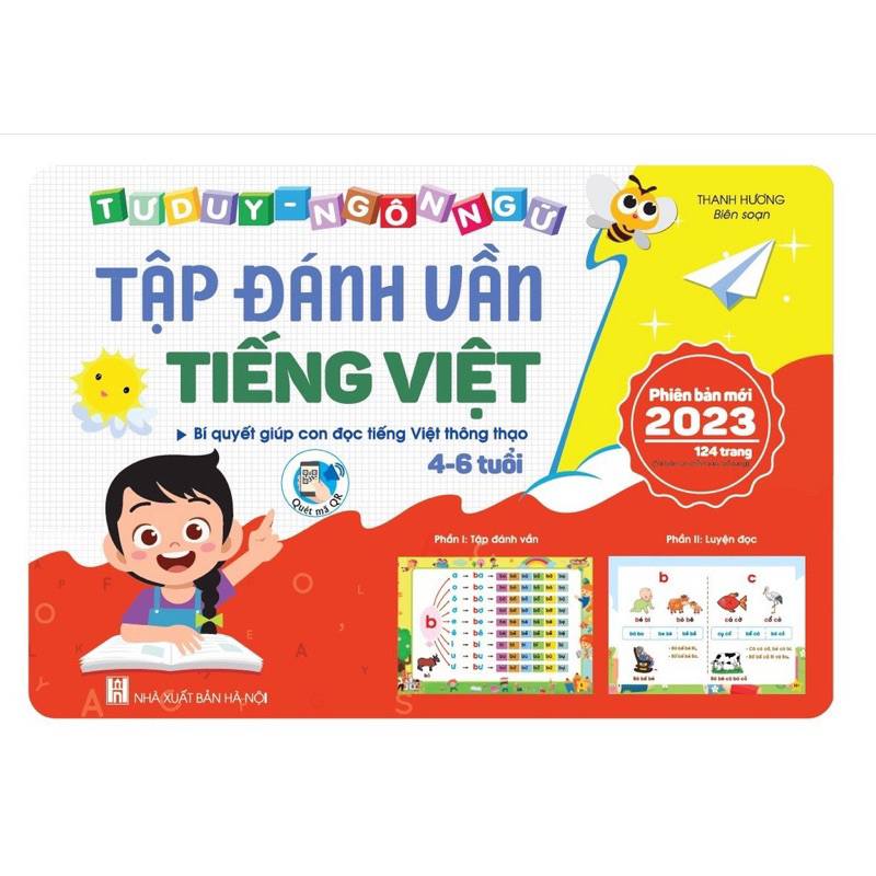 Ảnh Sách - Combo Tập Đánh Vần Tiếng Việt, Tập Viết, Toán Tư Duy Cho Bé 4 - 6 Tuổi. 4