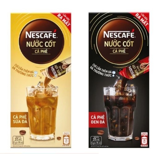 Hộp 5 gói nước cốt cà phê NesCafé 75ml | Shopee Việt Nam