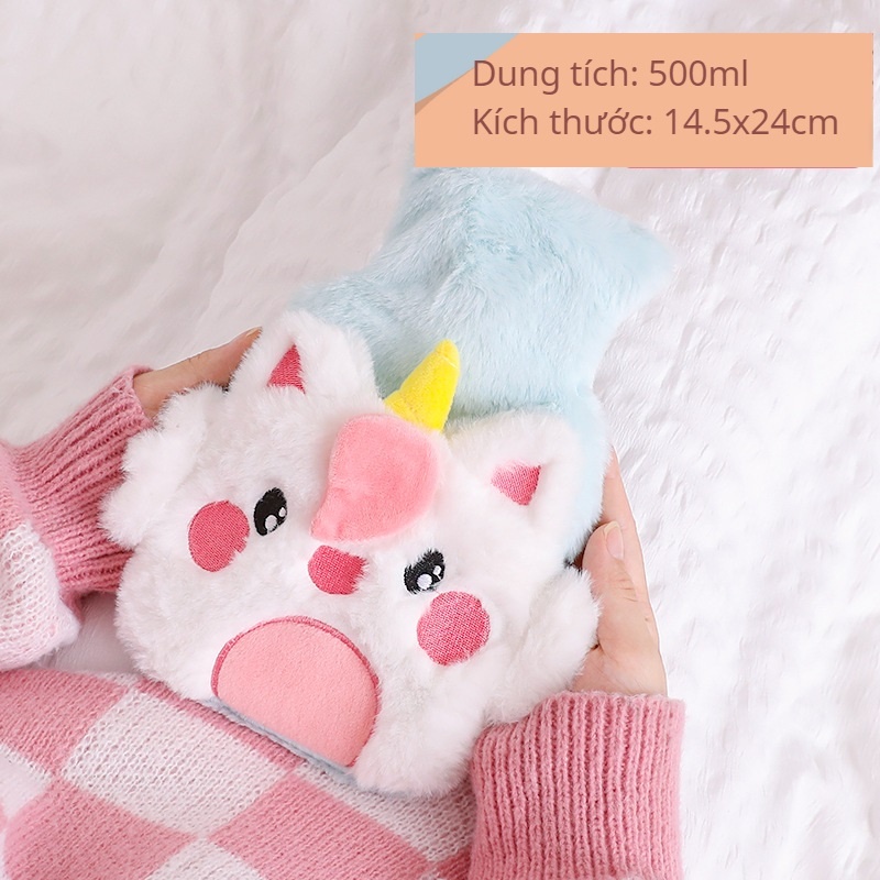 Túi chườm bụng kinh trườm nóng lạnh giữ nhiệt không cần sạc điện