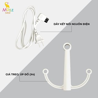Máy tiệt trùng sấy khô UVC MB044/ MB025/ Máy đa năng MB046/ Máy hâm sữa tiệt trùng MB005 Moaz BéBé