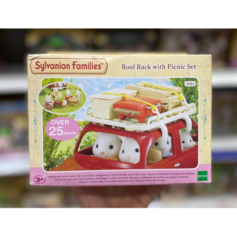 Galerie de voiture et set de pique-nique Sylvanian Families 2884