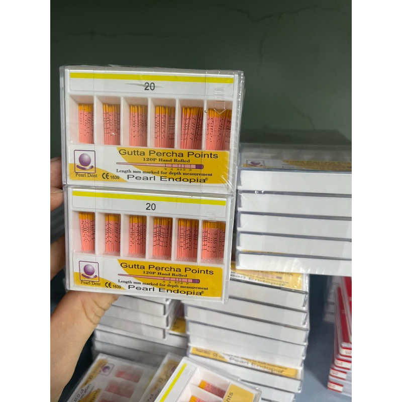 Côn Gutta percha cho file tay -Loại có vạch của Hàn Quốc | Shopee Việt Nam