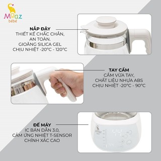 Bình đun nước MB002 ,Bình đun nước di động MB058 ,Bình thủy điện giữ nhiệt MB071 Moaz BéBé