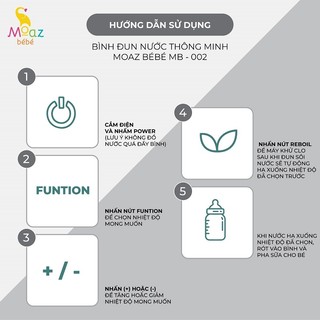 Bình đun nước MB002 ,Bình đun nước di động MB058 ,Bình thủy điện giữ nhiệt MB071 Moaz BéBé