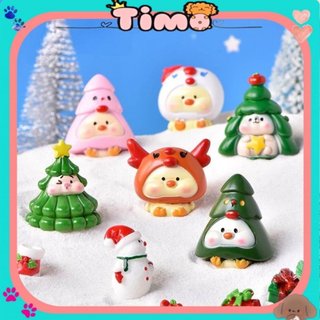Mô Hình Giáng Sinh Tượng Ông Già Noel Cây Thông Mini Decor Quà Tặng Bạn Bè Người Yêu QT59