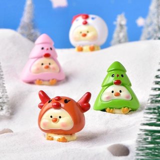 Mô Hình Giáng Sinh Tượng Ông Già Noel Cây Thông Mini Decor Quà Tặng Bạn Bè Người Yêu QT59